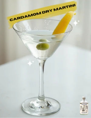 Cardamom Dry Martini