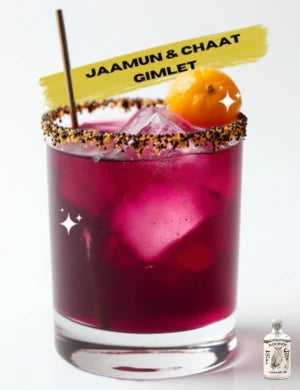 Jaamun & Chaat Gimlet