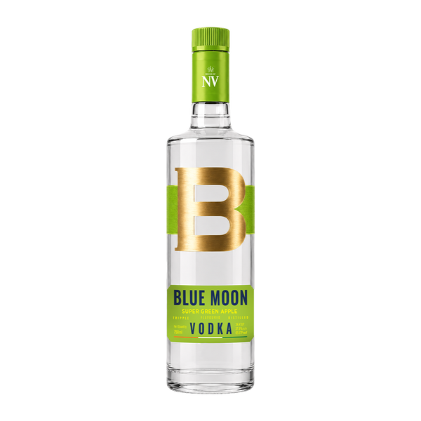 Blue Moon Super Green Apple Flavoured Vodka